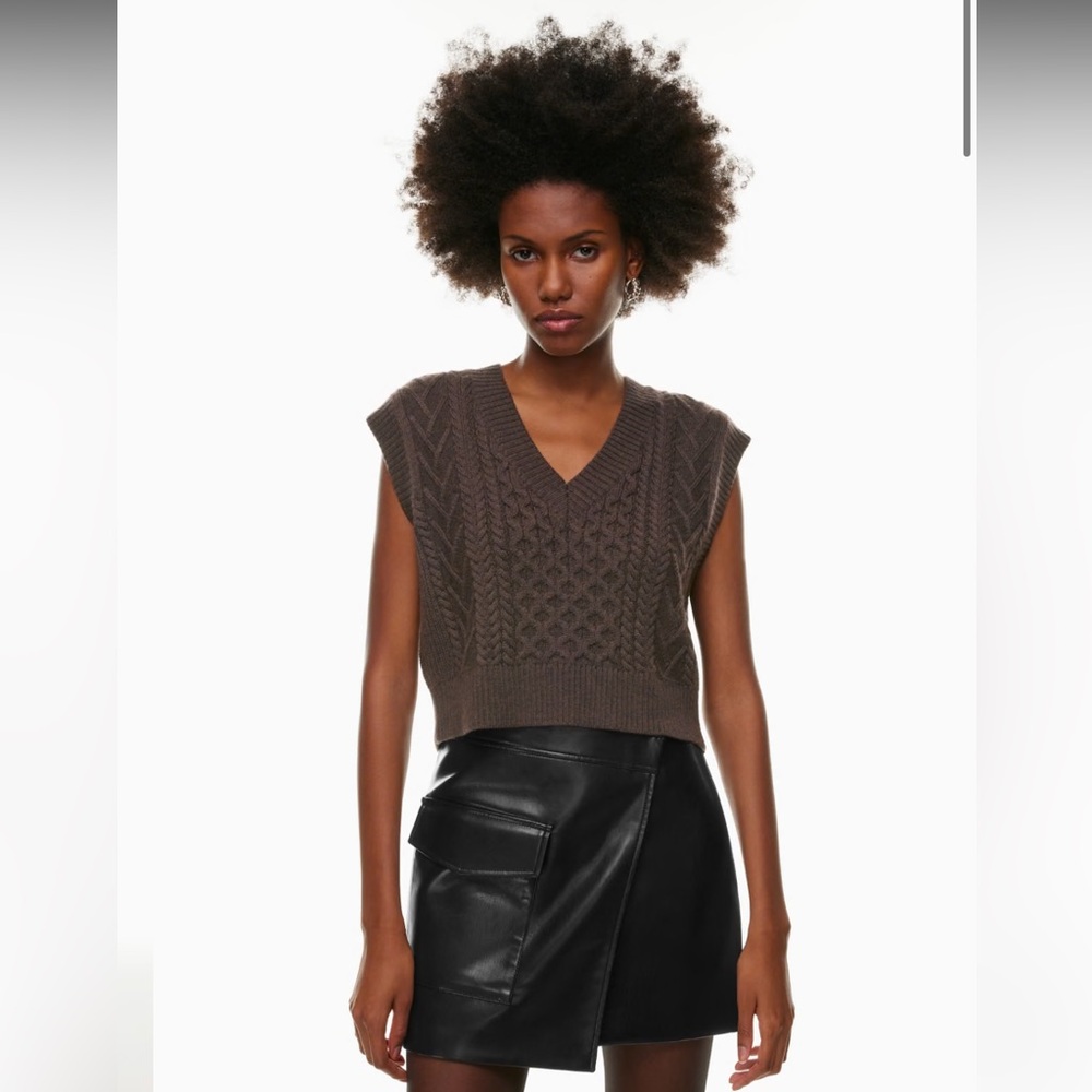 Aritzia Emporia Merino Wool Sweater Vest